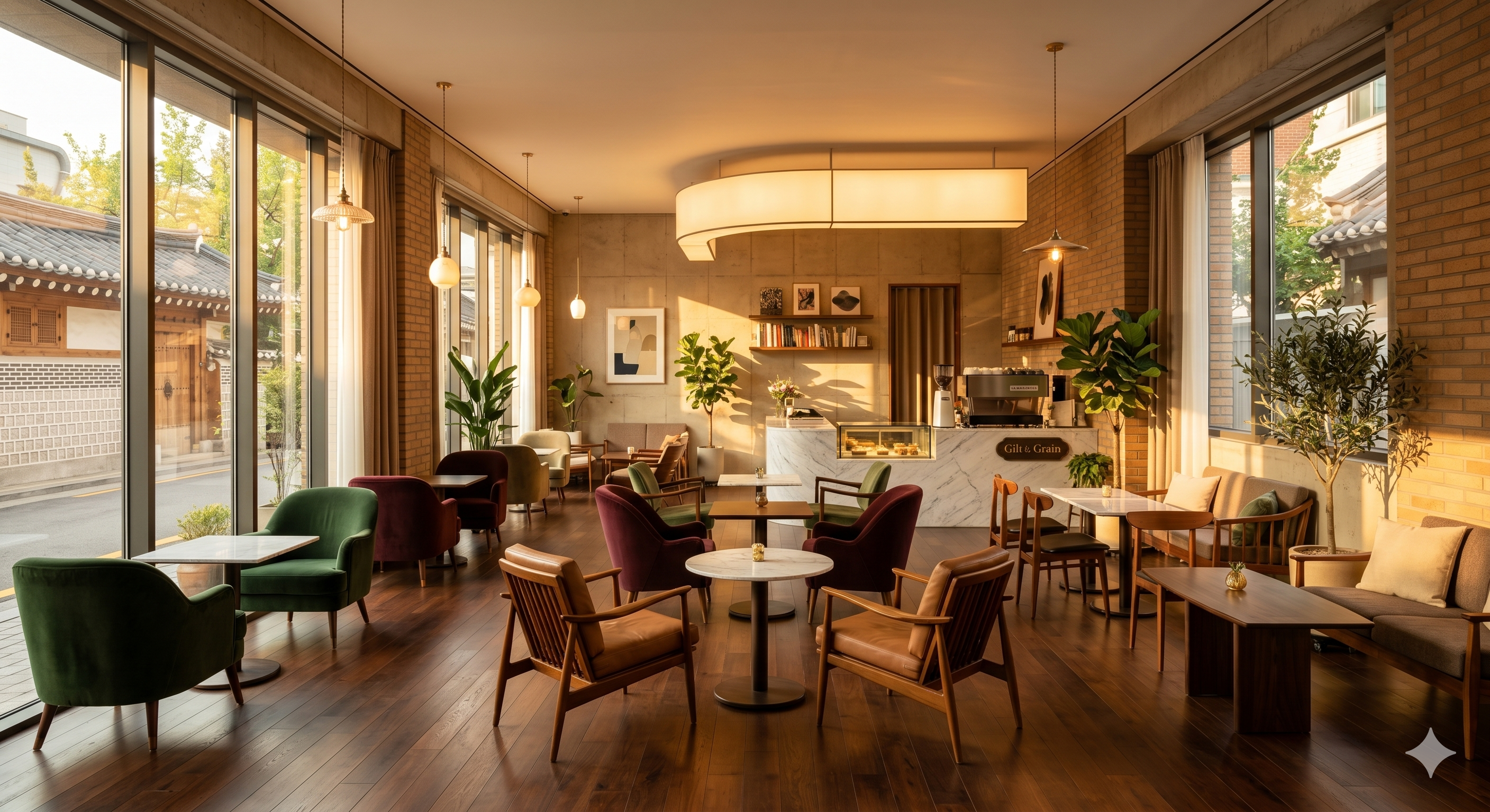Step 2: Premium cozy private cafe lounge reserved